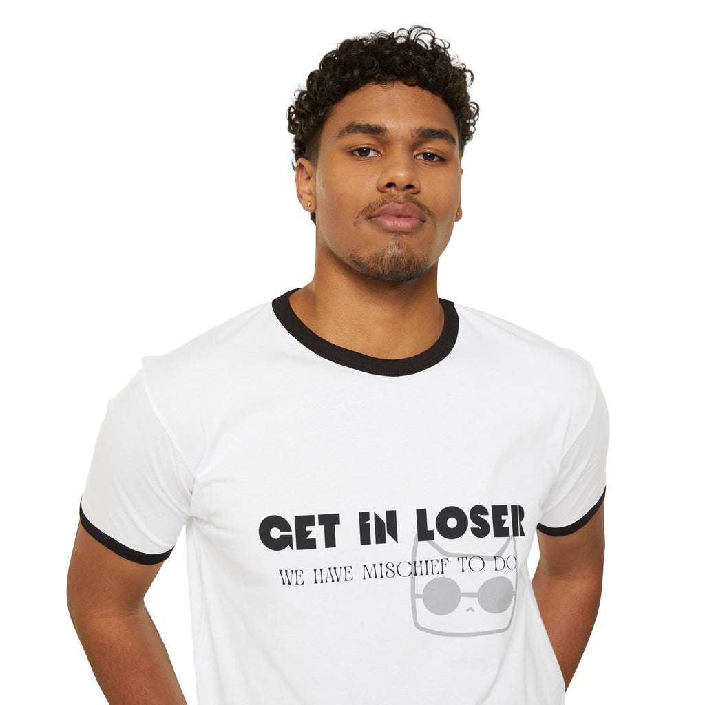 Get in Loser Cassette Ringer Tee