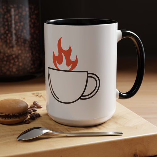 "Caffeine and then Chaos" ceramic mug