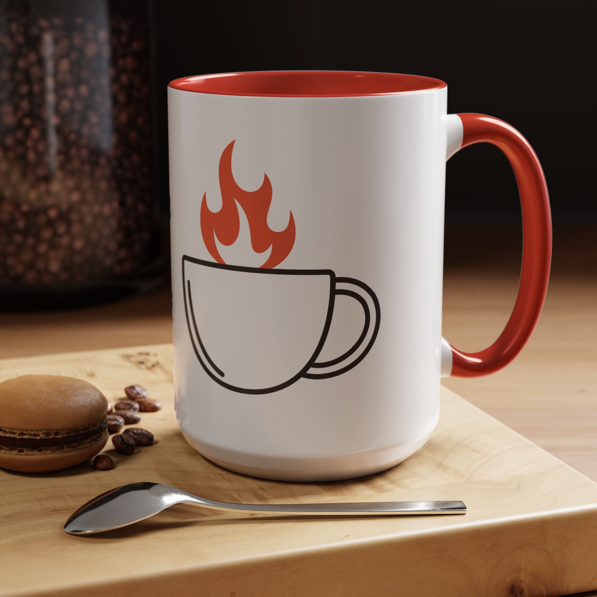 "Caffeine and then Chaos" ceramic mug